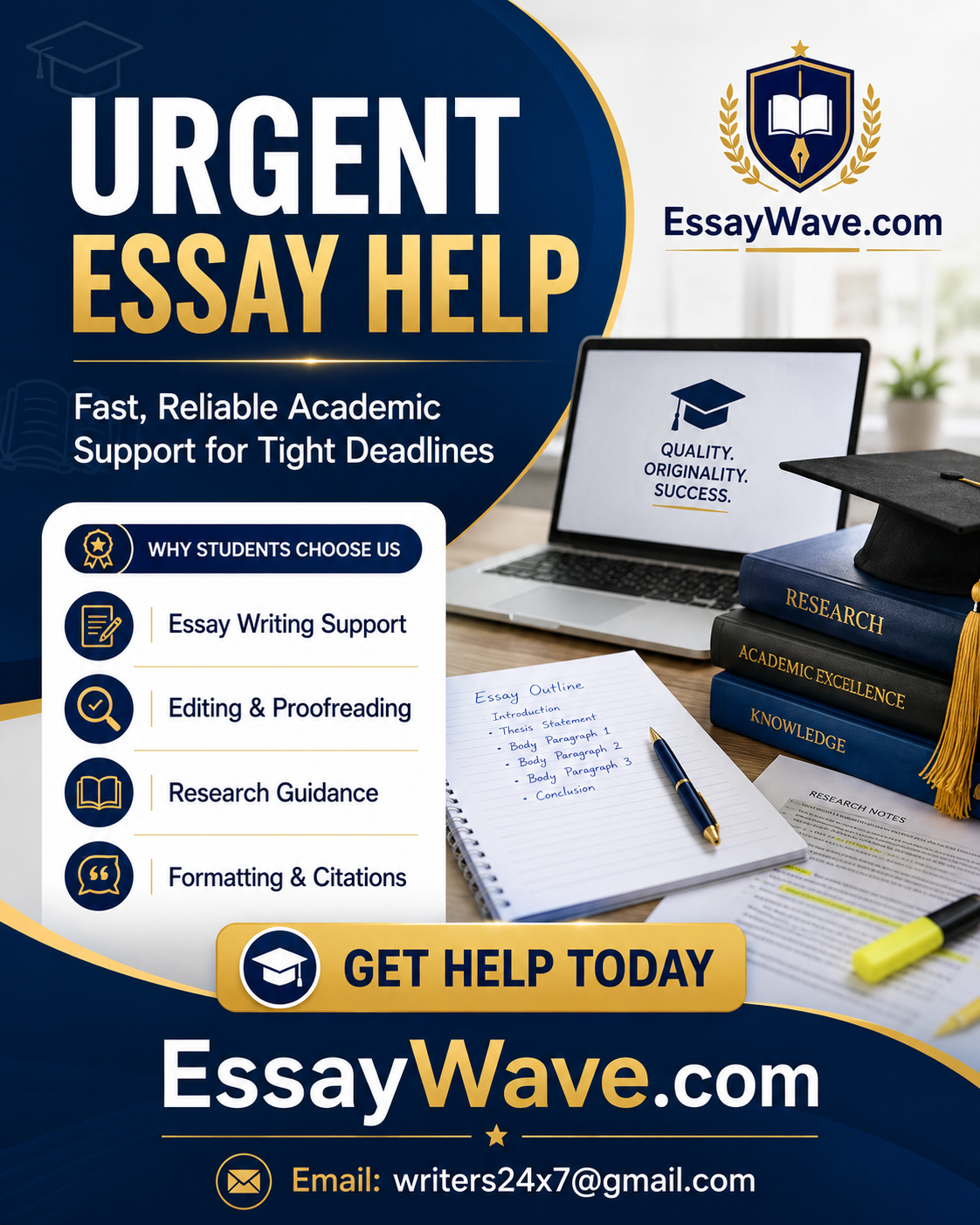 Urgent Essay Help